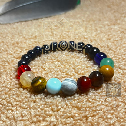 Rainbow Gemstone Harmony Bracelet
